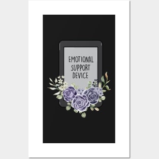 Emotional Support Device Sticker Kindle sticker Book lover sticker Book Nerd Gift Book sticker Laptop sticker Bookish Gift Spicy Book Lover Posters and Art